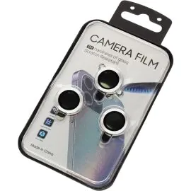 Película Protectora 4Life de Vidrio para Cámara de iPhone 14 Pro/Pro Max - 3 unidades 