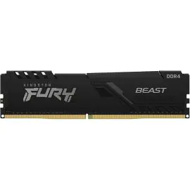 Memória RAM DDR4 Kingston 3600 MHz 8 GB Fury Beast KF436C17BB/8 - Preto