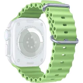 Correa de Silicona Smart Visión para Apple Watch 38/40/41 mm - Verde Claro 