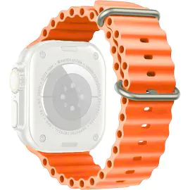 Correa de Silicona Smart Visión para Apple Watch 42/44/45/49 mm - Naranja 