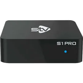 Receptor IPTV STV S1 Pro 6K Ultra HD Wifi 32 GB/2 GB - Preto