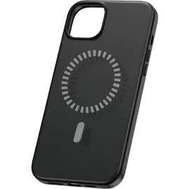 Capa Protetora Baseus Fauxther para iPhone 15 Plus Magsafe - Cluster Black (P60157305113-02)