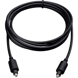 Cable Óptico OD2.2MM Quanta QTCOD05 - Negro 5 metros
