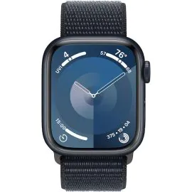 Apple Watch Series 9 caja de aluminio en medianoche y correa deportiva loop en color medianoche 45 mm MR9C3LL/A