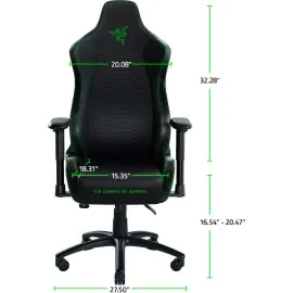 Cadeira de Escritório Gamer Razer Iskur X - Preto/Verde (RZ38-02840100-R3U1)