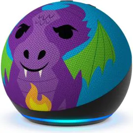 Amazon Echo Dot Kids Edition 5° Gen - Fire Dragon