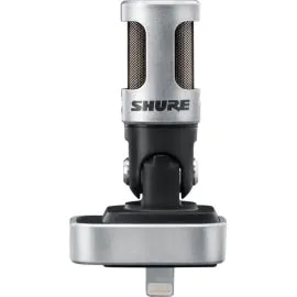 Microfone Shure MV88 para iOS - Preto