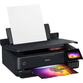 Impressora Multifuncional Epson EcoTank L8180 Wi-Fi 110v - Preto