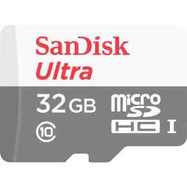 Memoria Micro SD SanDisk Ultra 100 MB/s C10 32GB (SDSQUNR-032G-GN3MA)