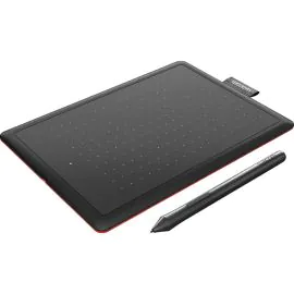 Tableta Grafica Wacom One Small 7" - Negro/Rojo