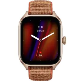 Relógio Smartwatch Amazfit GTS 4 A2168 - Autumn Brown