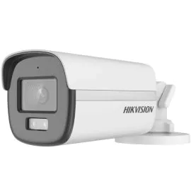 Câmera de Vigilância Hikvision Bullet DS-2CE12KF0T-FS ColorVu - Branco/Preto 