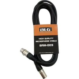 Cable BLG XLR para Micrófono BAM-003 Macho/Hembra – 5 Metros