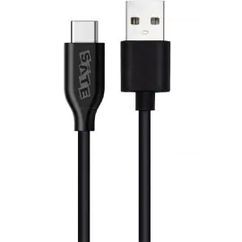 Cable USB-C Satellite AL-AC2 - Negro 2 metros