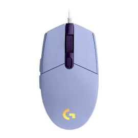 Mouse Gamer Logitech G203 Lightsync RGB - Púrpura