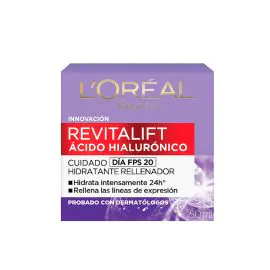 Crema de Día L’Oréal Revitalift Ácido Hialurónico FPS 20 - 50mL