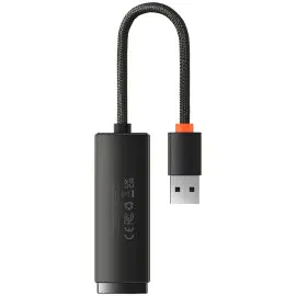 Adaptador de Red USB-A Baseus RJ45 WKQX000001 - Black
