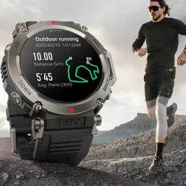Reloj Smartwatch Amazfit T-Rex Ultra A2142 - Negro