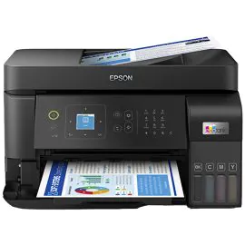 Impresora Multifuncional Epson EcoTank L5590 Wi-Fi Bivolt - Negro