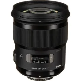 Lente Sigma DG 50mm f/1.4 HSM ART para Nikon 