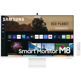 Monitor Smart Samsung M8 LS32BM801ULXZB 32" 4K UHD - Blanco 