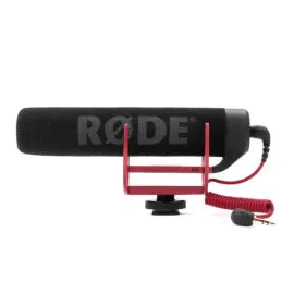 Microfone Rode VideoMic GO para Câmeras Reflex Digitais - Preto