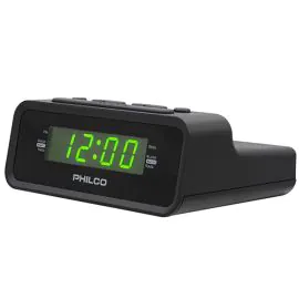 Radio Reloj Philco PAR-1006GR - Negro