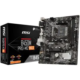 Placa Madre MSI B450M PRO-M2 Max AM4 DDR4