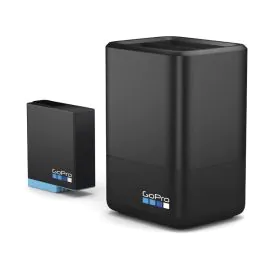 Cargador de Batería GoPro AJDBD-001 Dual + Batería - Negro