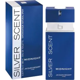 Perfume Jacques Bogart Silver Scent Midnight EDT - Masculino 100mL