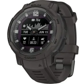 Relógio Smartwatch Garmin Instinct Crossover Solar - Graphite (010-02730-11)