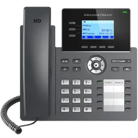 Teléfono IP Grandstream GRP2604P - Negro
