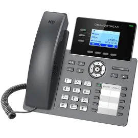 Teléfono IP Grandstream GRP2604P - Negro