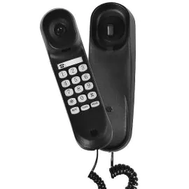 Teléfono con Cable Mega Star FT308 - Negro 