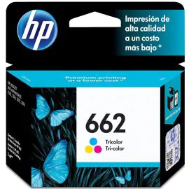 Cartucho de Tinta HP (662) CZ104AL - Colorido 