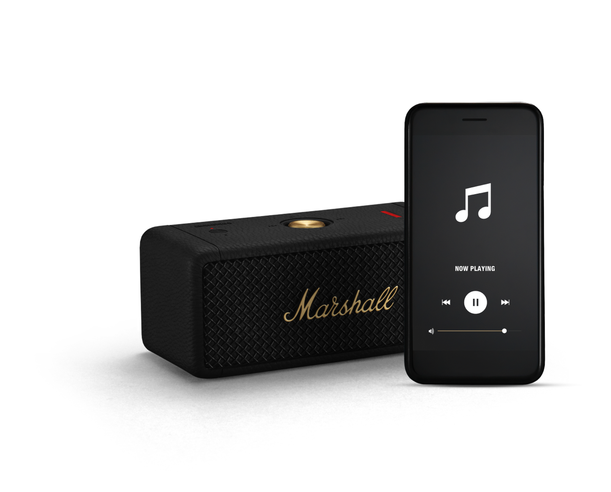 Speaker Portátil Marshall Emberton II Bluetooth - Preto Speaker Portátil Marshall Emberton II Bluetooth - Preto
