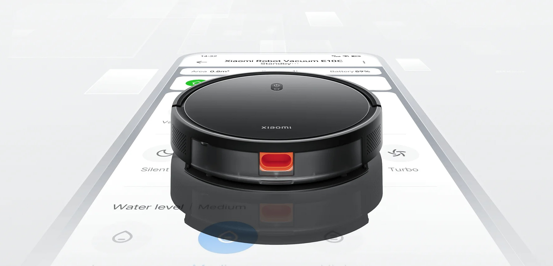 Xiaomi Robot Vacuum E10C Negro - Aspirador Robot