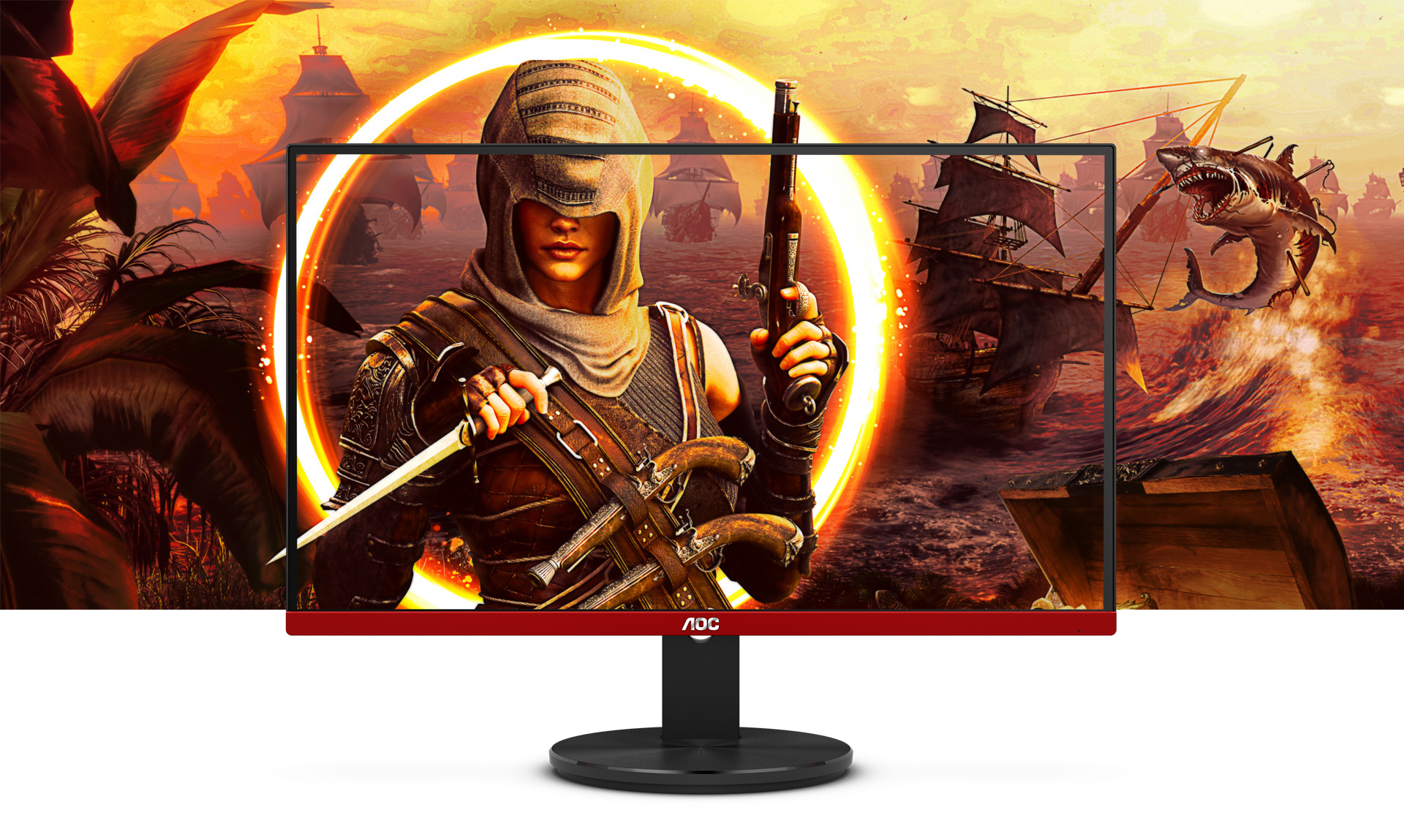 Monitor Gamer AOC 27G2 27 pulgadas 144Hz full hd - Todo-Virtual