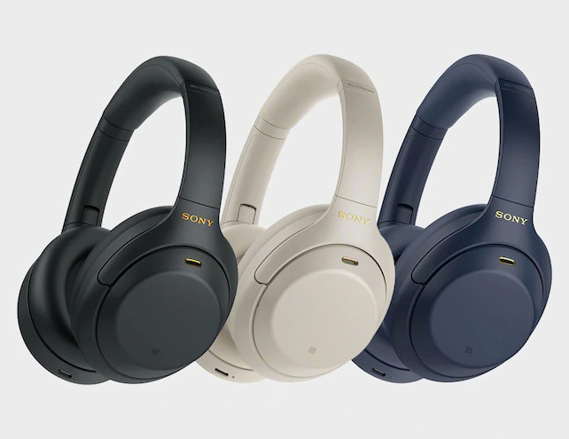Auriculares Inalámbricos Sony Wh 1000Xm4 de Cancelación de Ruido Over Ear  Plata