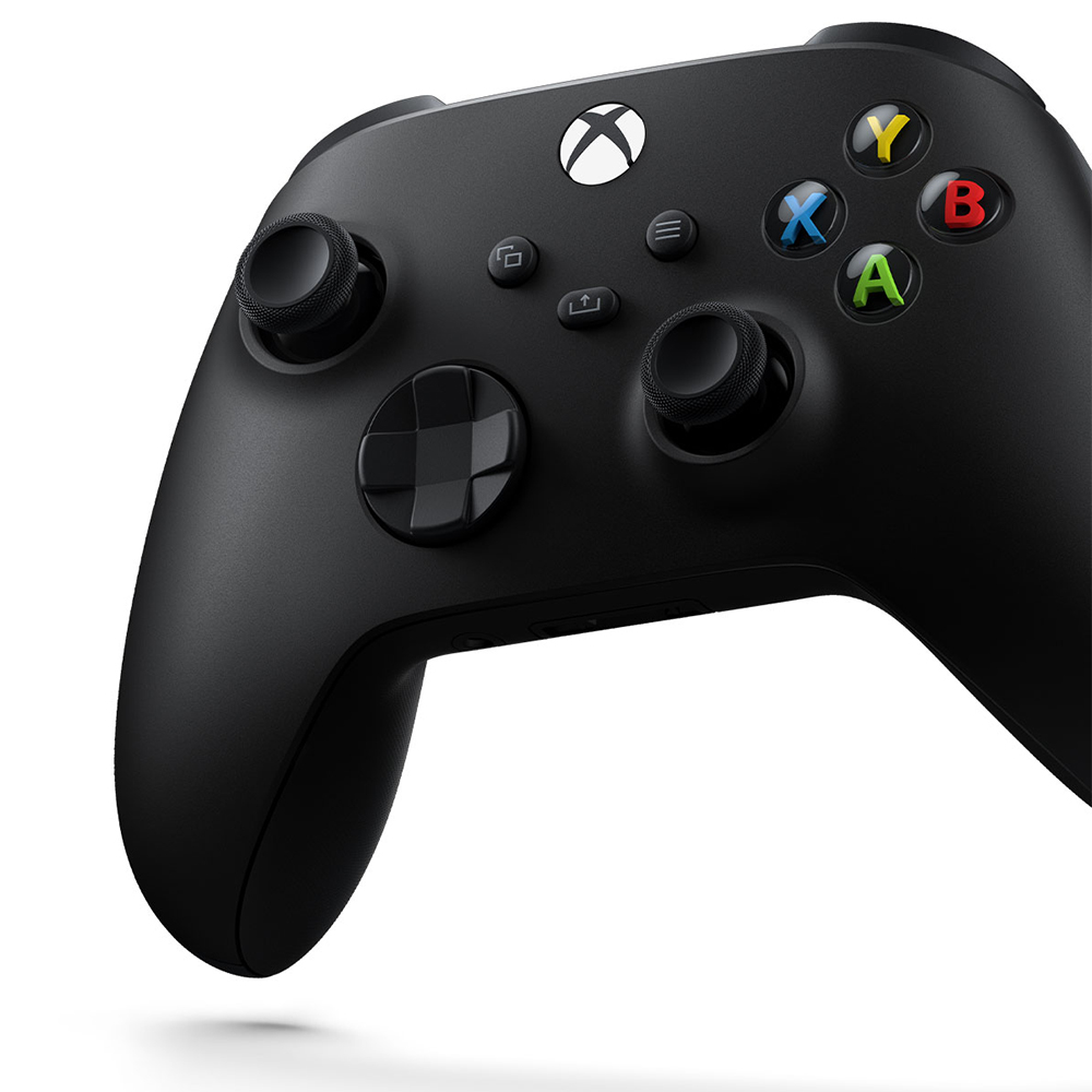 Xbox Series X - el mando al detalle, incluyendo el botón Share y el d-pad  híbrido