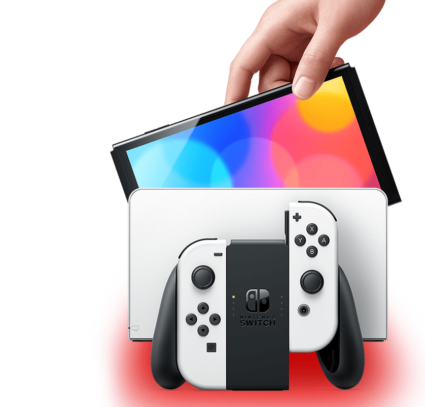 Nintendo Switch Azul Néon/Vermelho Néon V3