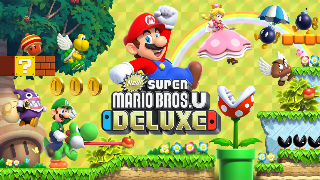 Jogo New Super Mario Bros. U Deluxe para Nintendo Switch