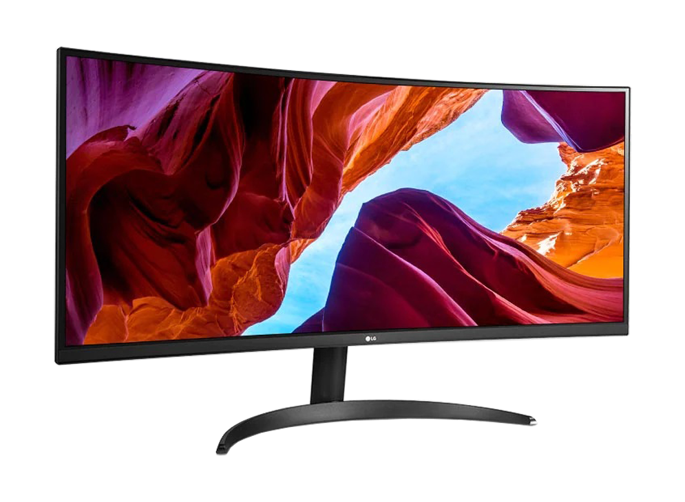 Comprá Monitor Curvo LG UltraWide 34WQ60C-B 34 WQHD IPS - Envios a todo el  Paraguay